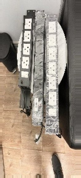 0U / 1U Vertical High-Density Server Rack PDU Socket Modules